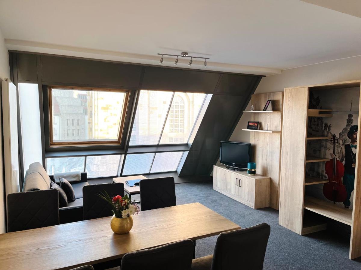 Familienapartment Mit Panoramablick Zur Frauenkirche Дрезден Екстер'єр фото