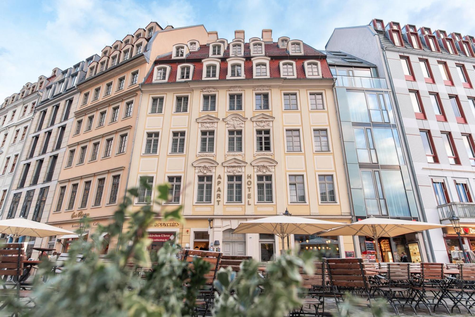 Familienapartment Mit Panoramablick Zur Frauenkirche Дрезден Екстер'єр фото